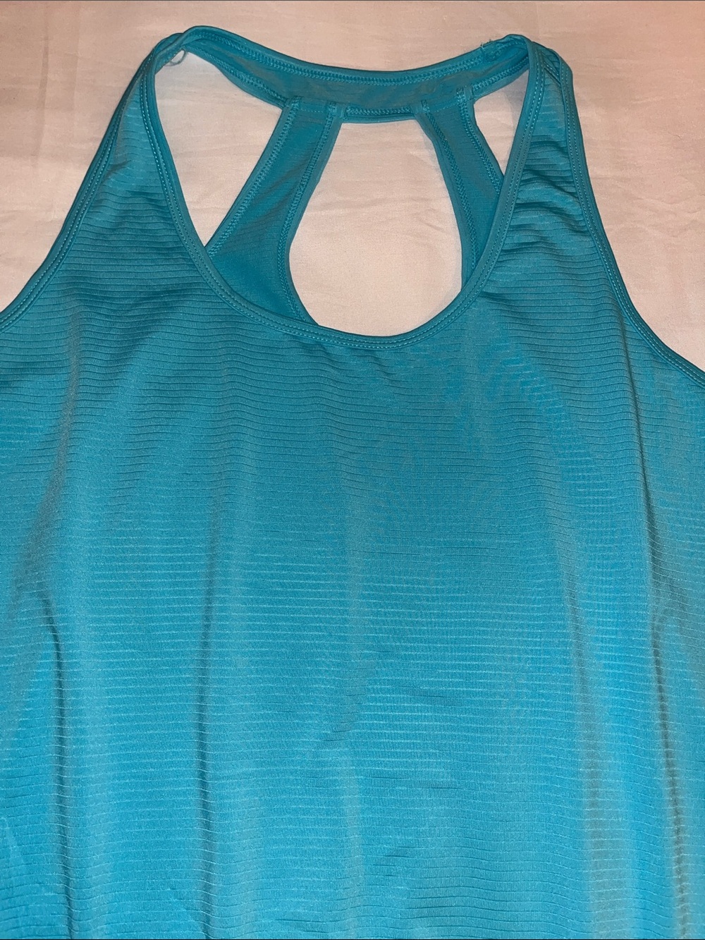 Tek Gear Women’s drytek Teal Tank Top sz L - Picture 2 of 5